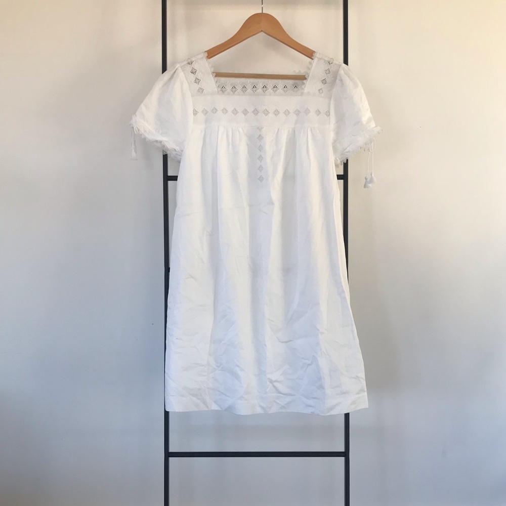madewell white dress/ brand new never worn